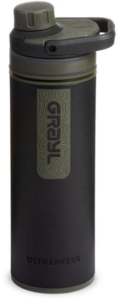 Grayl UltraPress Ti Purifier Bottle - Covert Black