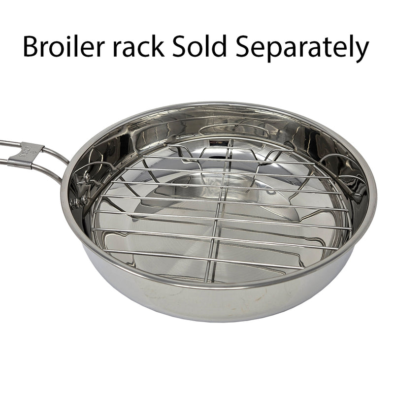 Load image into Gallery viewer, 10&quot; Stainless Steel Skillet and Lid
