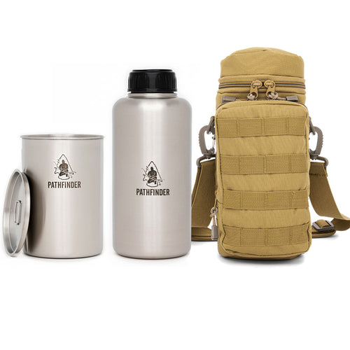 64oz Bottle & Cup Set with Bag