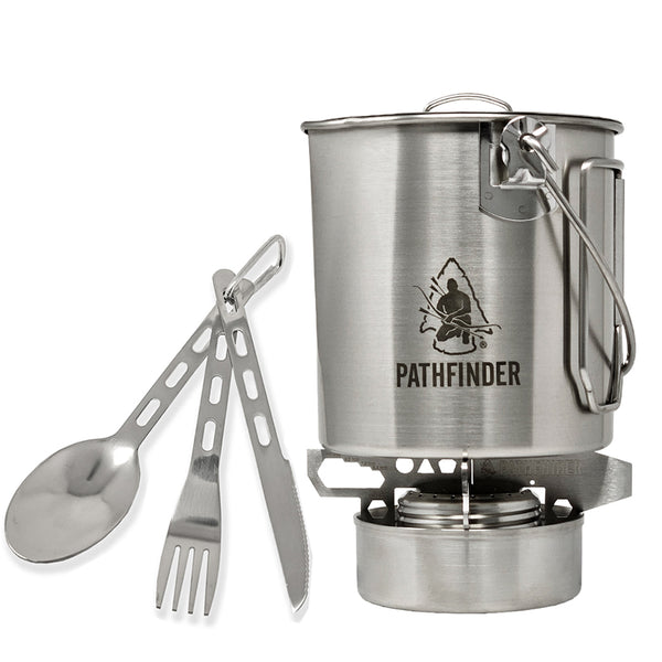 Pressure Cooker Small Outdoor Camping Stainless Steel Portable