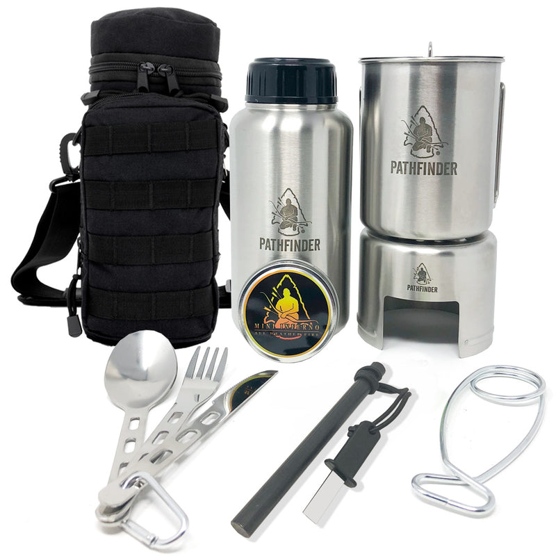 Load image into Gallery viewer, Stainless Steel Bottle Cooking Kit
