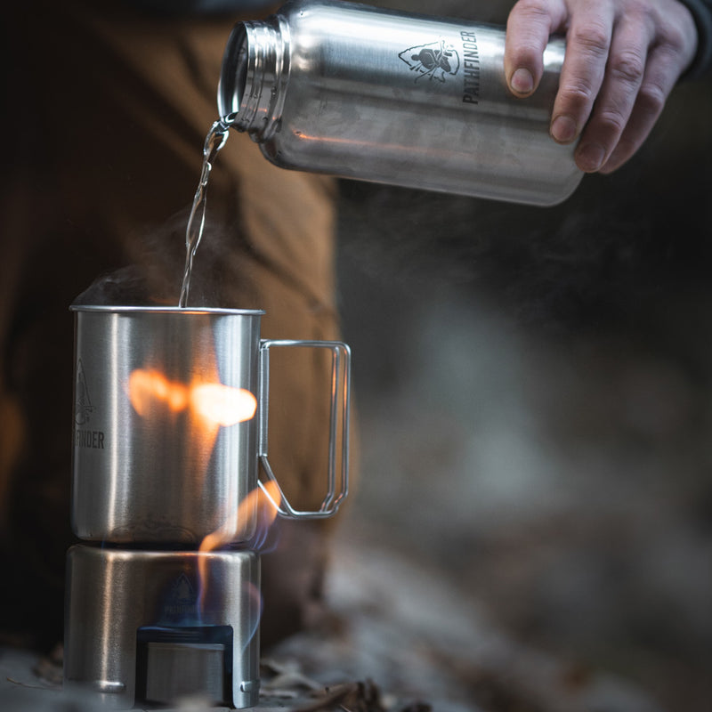 Load image into Gallery viewer, Stainless Steel Bottle Cooking Kit
