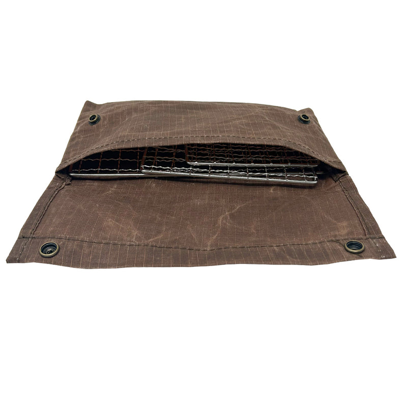 Load image into Gallery viewer, Pathfinder Waxed Canvas Grill Pouch
