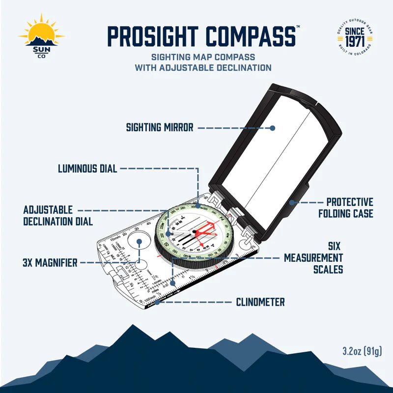 Load image into Gallery viewer, ProSight Map Compass
