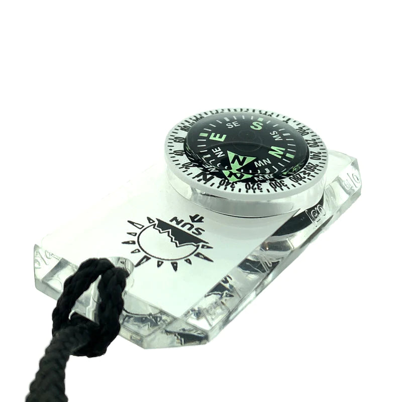 Load image into Gallery viewer, MiniComp II Micro-Orienteering Compass
