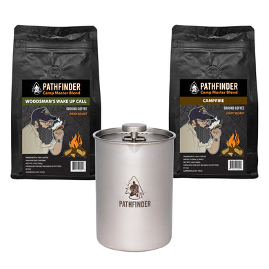 Pathfinder Coffee & French Press Combo