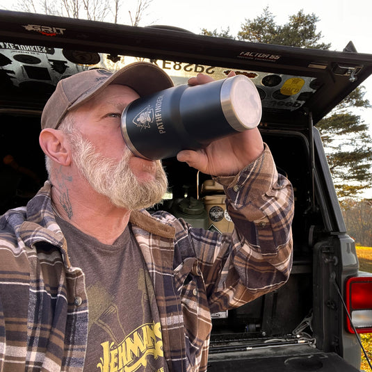 Pathfinder Trucker Hat & Tumbler COMBO