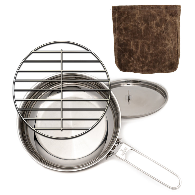 Load image into Gallery viewer, 8&quot; Skillet, Bag &amp; Rack Combo
