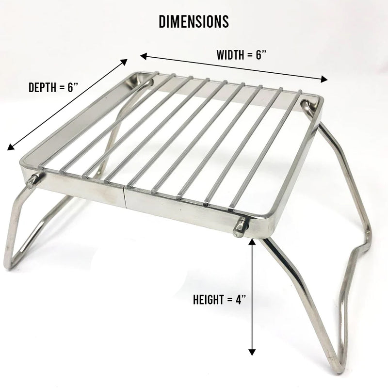 Load image into Gallery viewer, Stainless Steel Folding Grill
