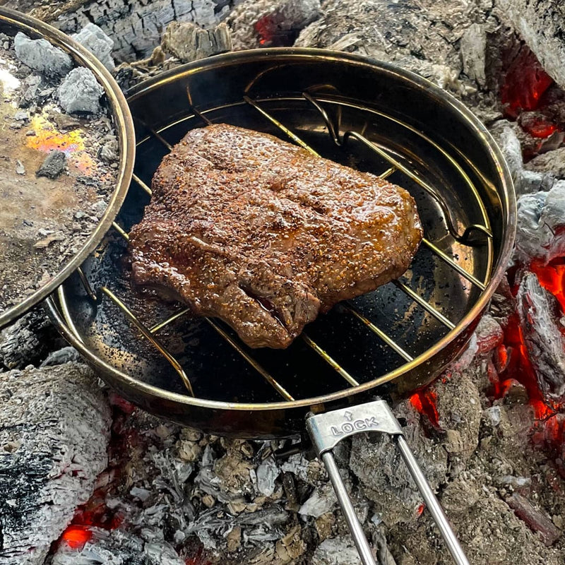 Load image into Gallery viewer, 8&quot; Stainless Steel Skillet and Lid
