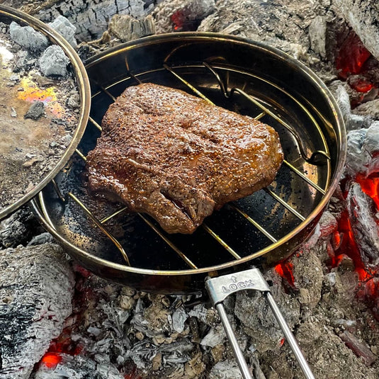 8" Skillet, Bag & Rack Combo