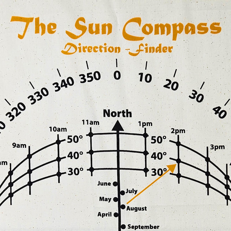 Load image into Gallery viewer, Pathfinder Sun Compass Bandana
