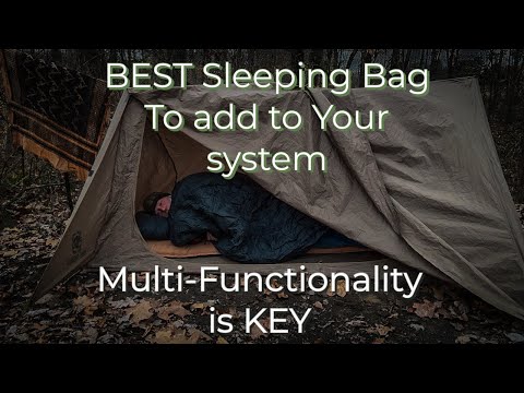 Load and play video in Gallery viewer, Super Light › Freedom Shelter Center-Zip Sleeping Bag
