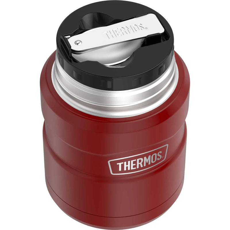 Load image into Gallery viewer, Thermos Stainless King Vacuum-Insulated 16oz Food Jar with Spoon
