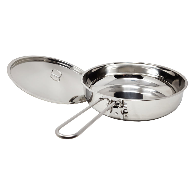 Load image into Gallery viewer, 10&quot; Stainless Steel Skillet and Lid
