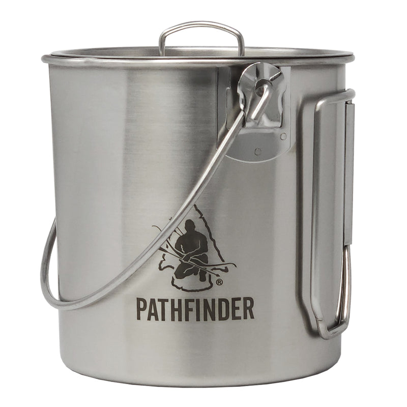 Load image into Gallery viewer, Stainless Steel 1QT. Bush Pot
