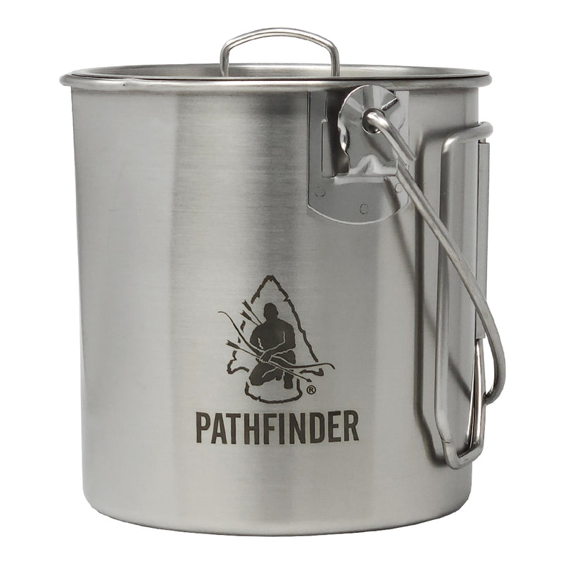 Load image into Gallery viewer, Stainless Steel 1QT. Bush Pot
