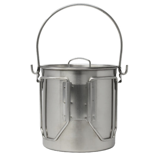 Stainless Steel 1QT. Bush Pot