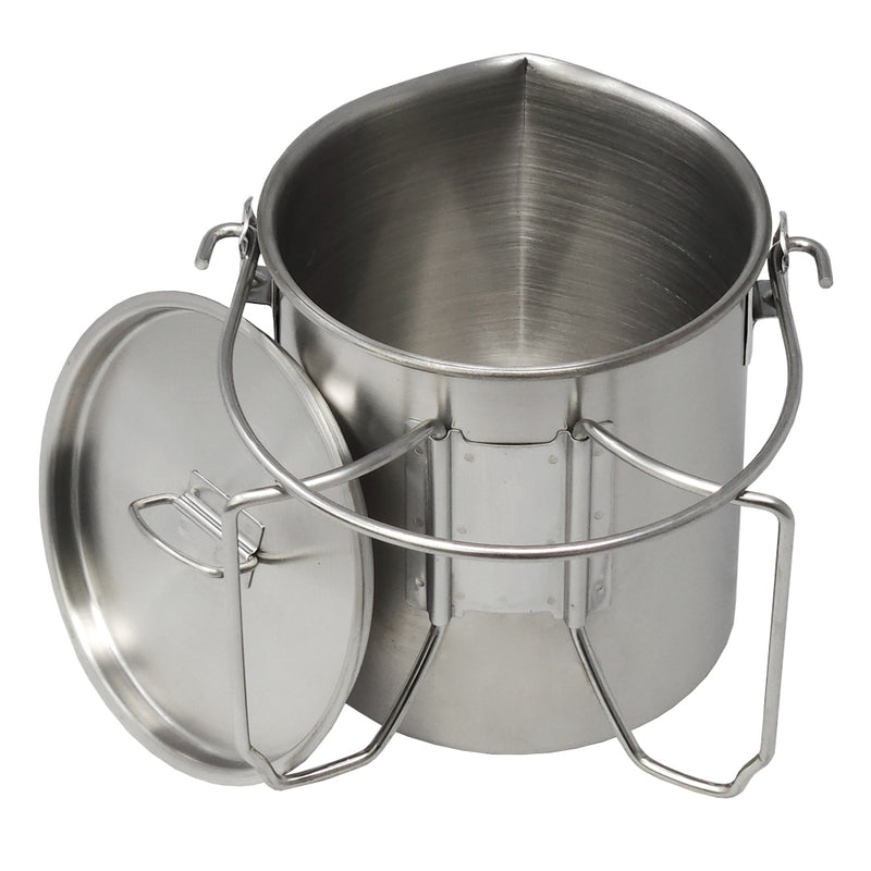 Load image into Gallery viewer, Stainless Steel 1QT. Bush Pot
