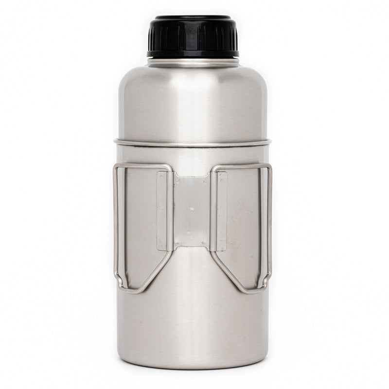 Load image into Gallery viewer, 64oz Stainless Steel Bottle and Nesting Cup Set
