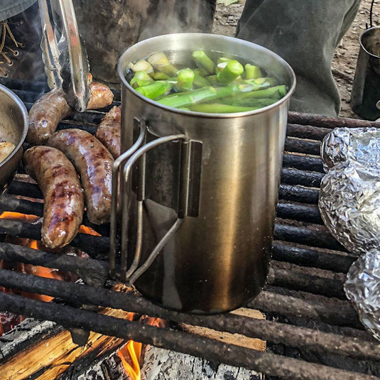 Stainless Steel 48oz. Cup & Lid