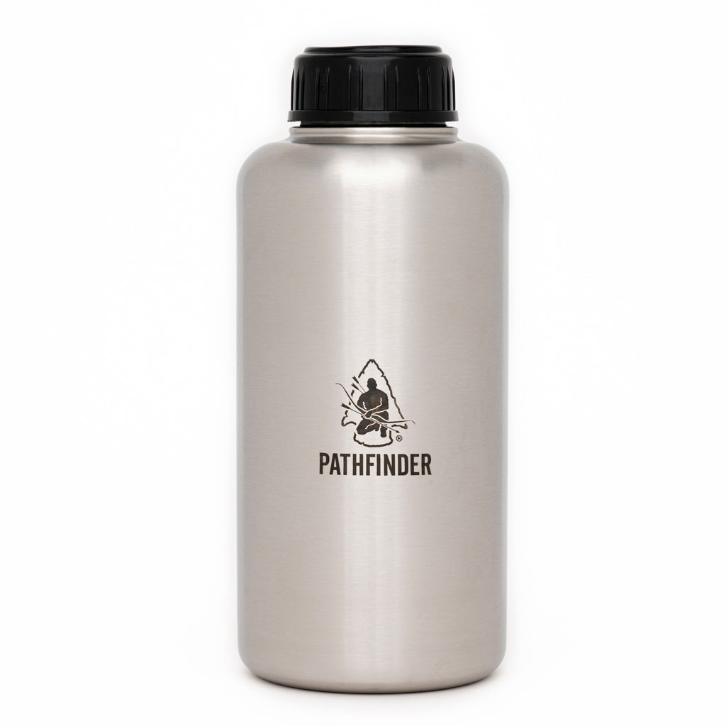 64 oz Insulated Water Bottle,Vacuum Stainless Steel,with Paracord