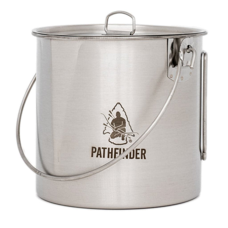 Load image into Gallery viewer, Stainless Steel 64oz. Bush Pot
