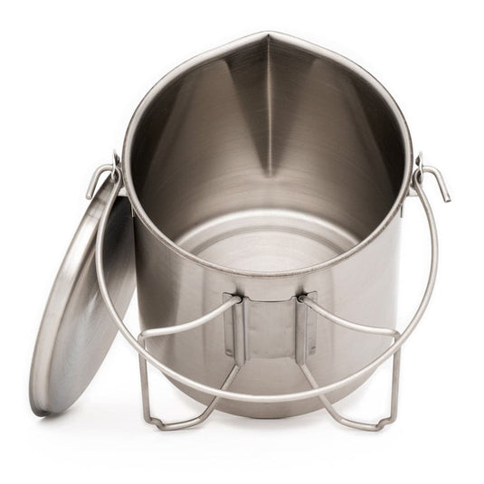 Stainless Steel 64oz. Bush Pot