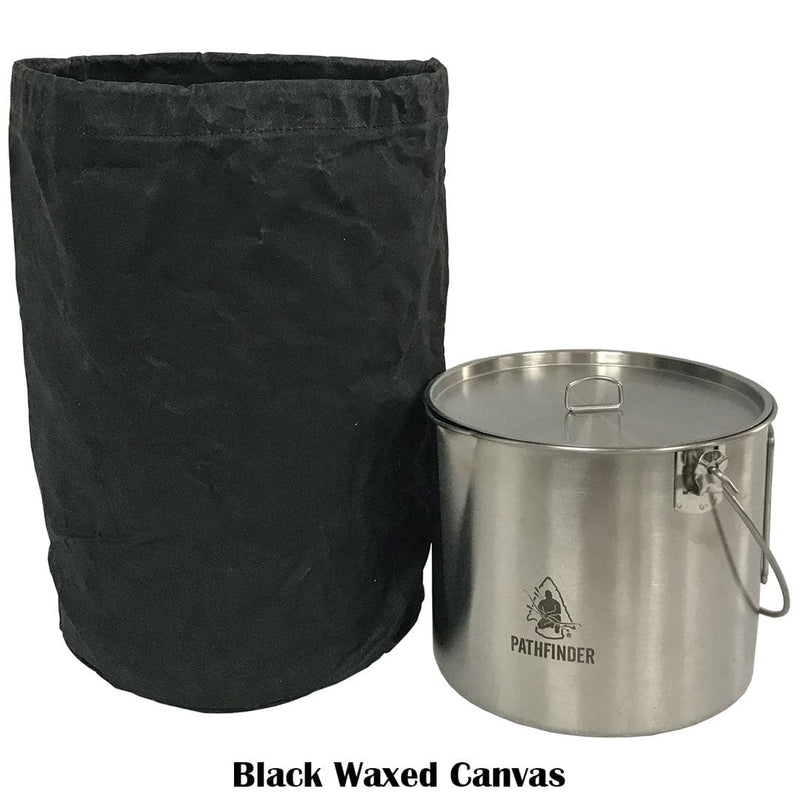 Load image into Gallery viewer, Stainless Steel 120oz Bush Pot And Lid (8287705537)
