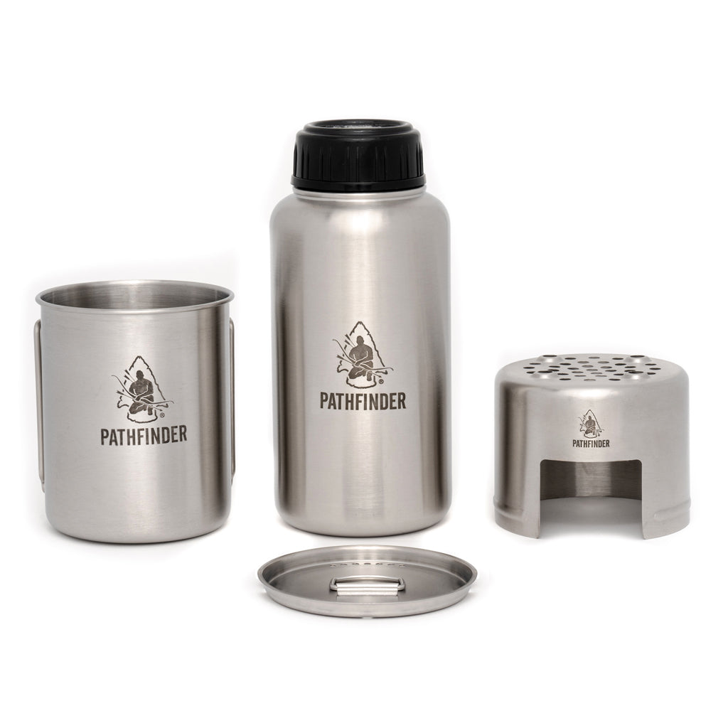 Custom Hiker Water Bottle - 32 oz. Stainless Steel