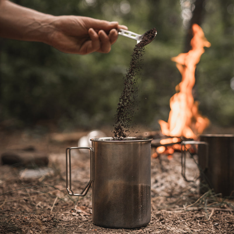 Camping French Press Make Coffee on the Trail or at Camp Self Reliance Outfitters