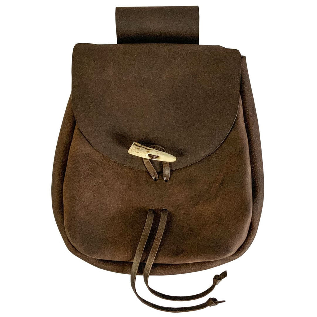 Brown Leather Bushcraft Belt Kit