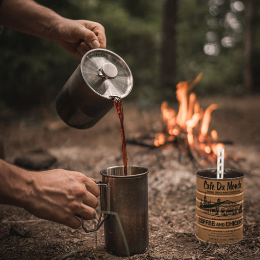 Camping French Press Make Coffee on the Trail or at Camp Self Reliance Outfitters