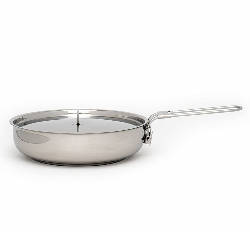 Load image into Gallery viewer, 8&quot; Stainless Steel Skillet and Lid
