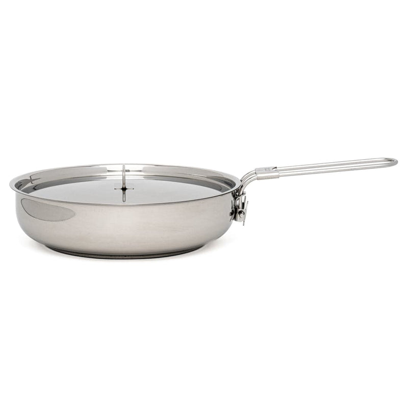 Load image into Gallery viewer, 8&quot; Stainless Steel Skillet and Lid
