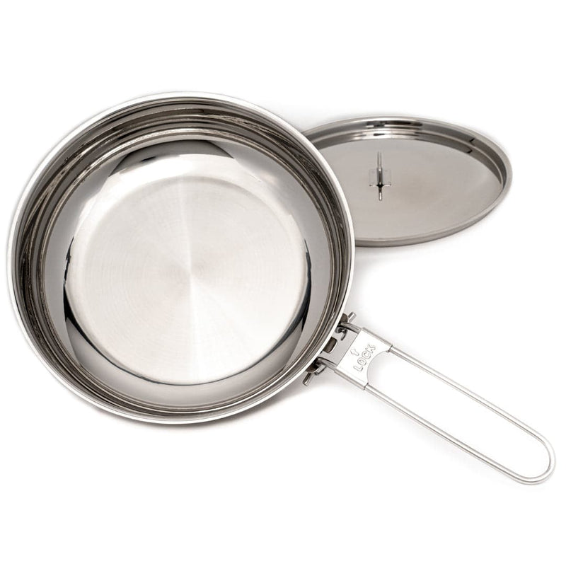 Load image into Gallery viewer, 8&quot; Stainless Steel Skillet and Lid
