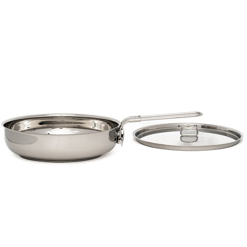 Load image into Gallery viewer, 8&quot; Stainless Steel Skillet and Lid
