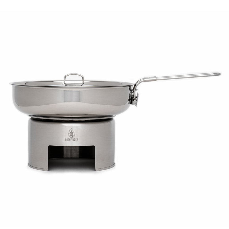 Load image into Gallery viewer, Stainless Steel Pot &amp; Pan Stove Stand
