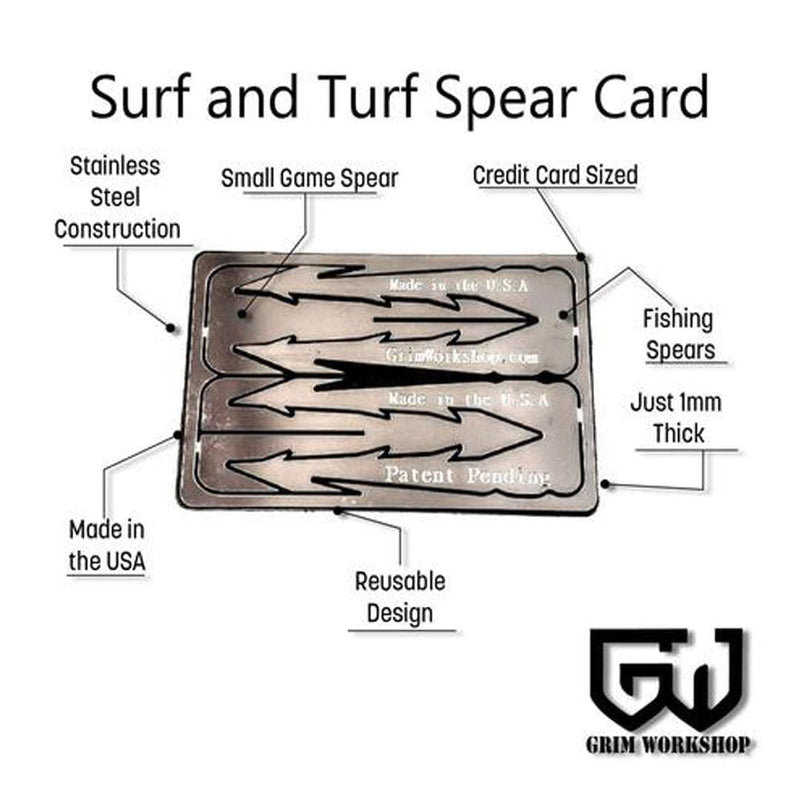 Load image into Gallery viewer, Surf &amp; Turf Spear Survival Card
